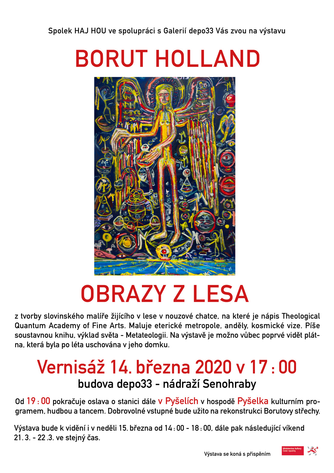 14. 3. 2020 – Borut Holland - Obrazy z lesa