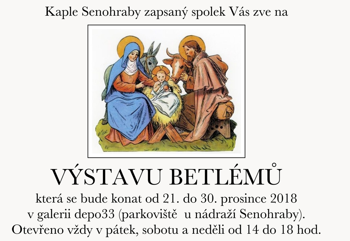 Výstava betlémů