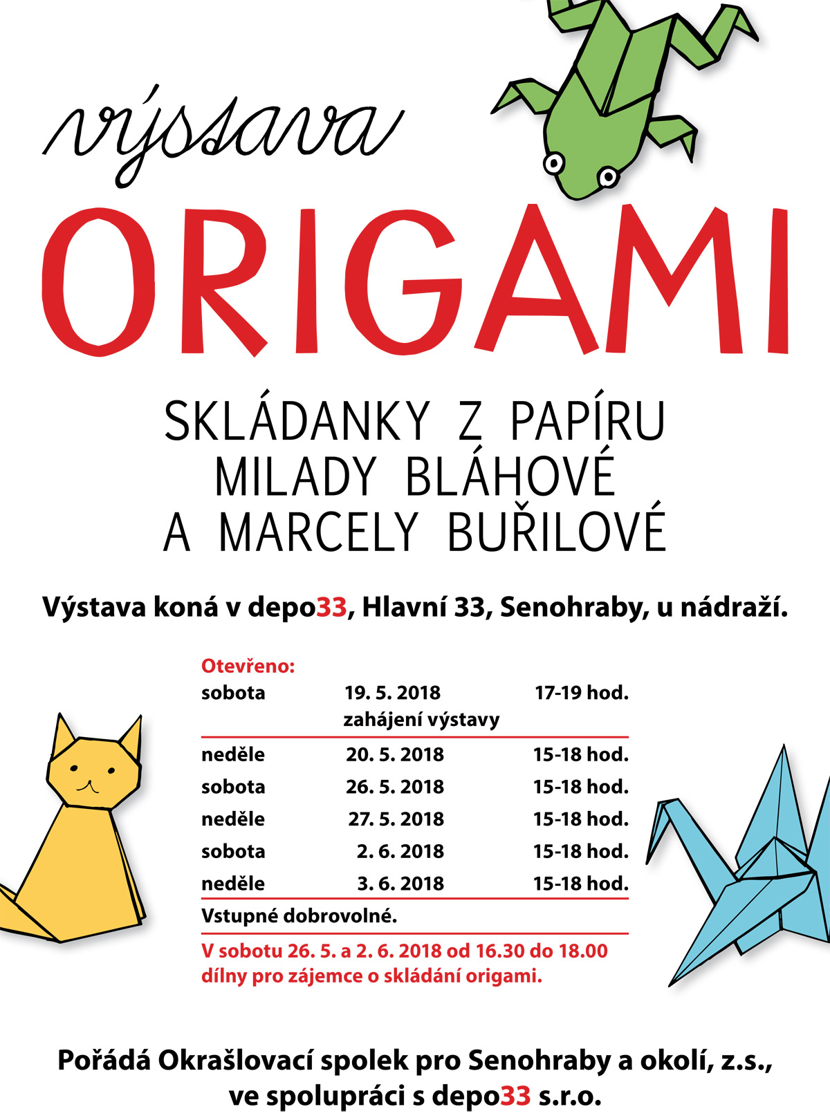 Výstava origami